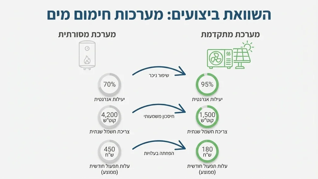 מכל חימום מים מקצועי עם התמקדות ברכיבים החשמליים